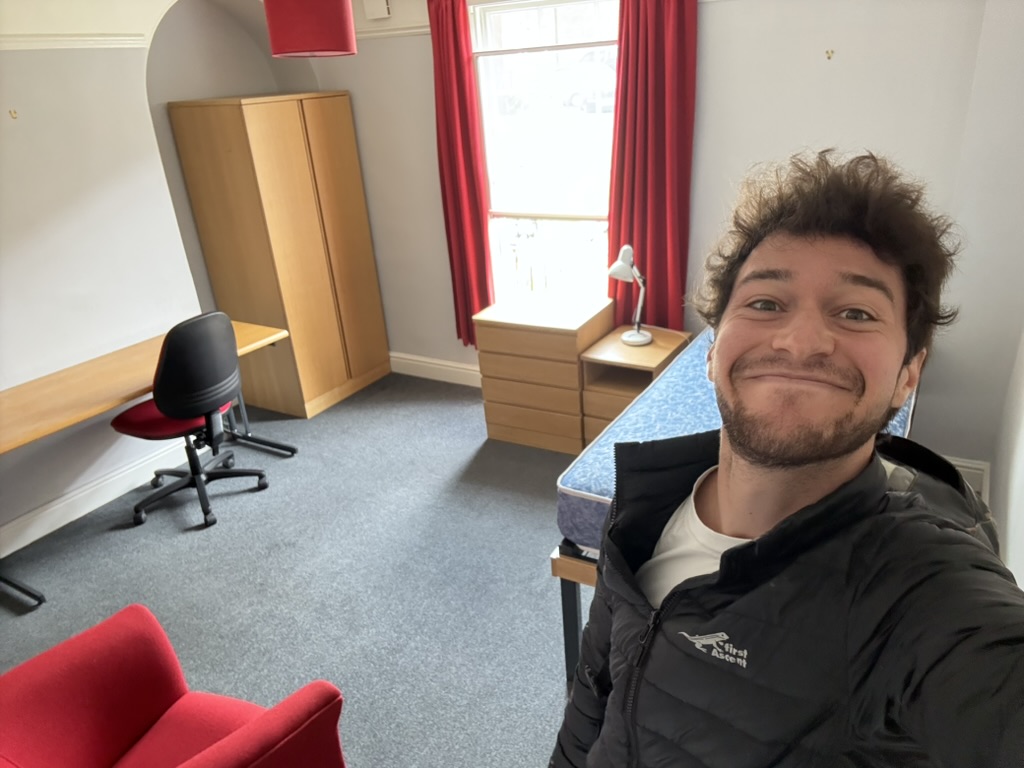 A happy and grateful return to a room of my own six weeks later